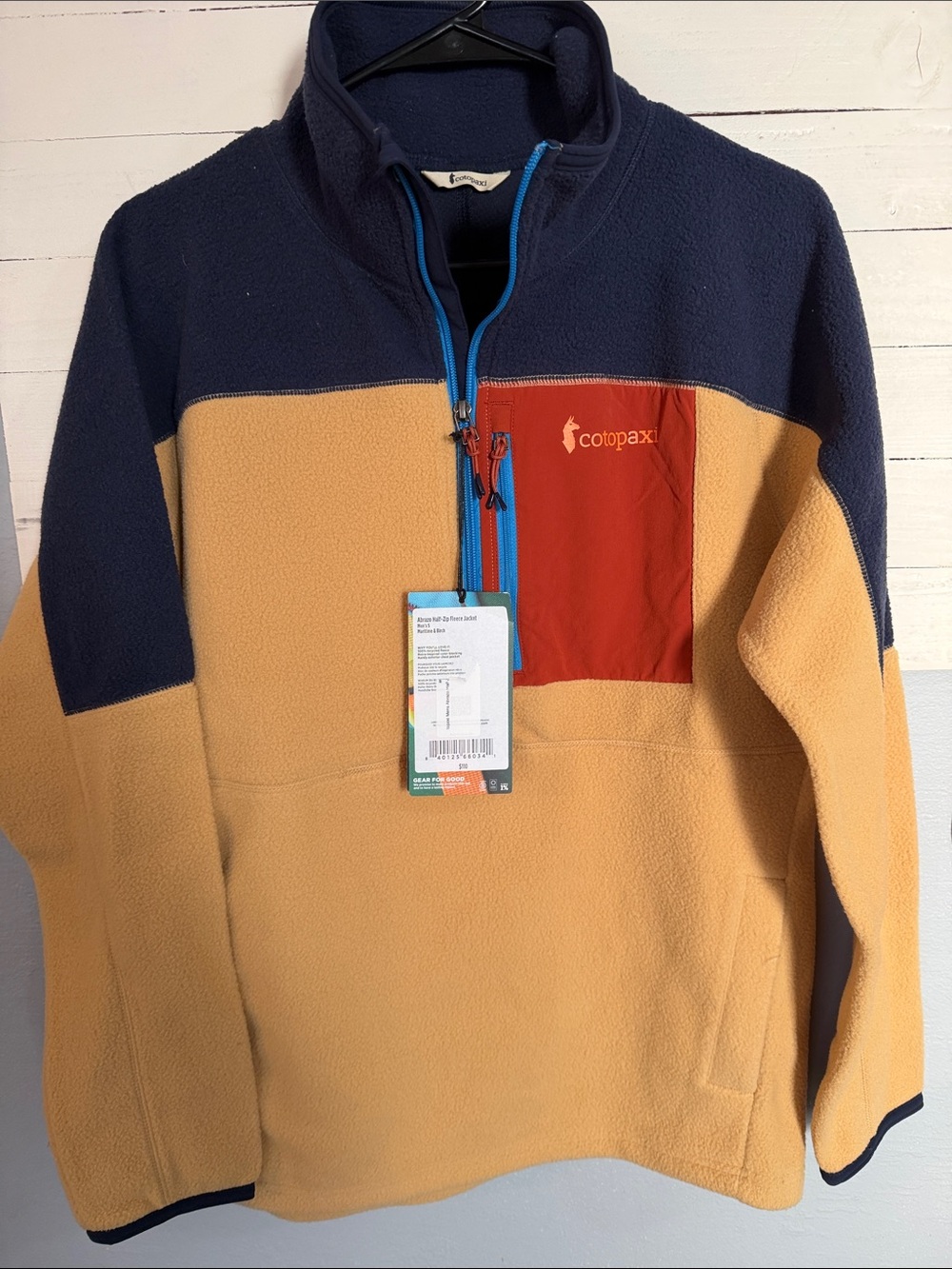 Mens Cotopaxi Abrazo Half Zip Fleece Jacket